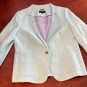 Talbots Light Turquoise Women's Blazer